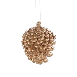 Pinha Decorativa  Ouro