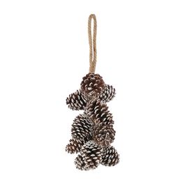 Pinha Decorativa  Marrom