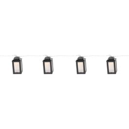 Cordao Led Lanternas Preto