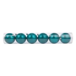Bola Em Tubo Perolada Azul Turquesa