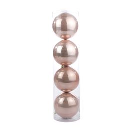 Bola Em Tubo Perolada Rose