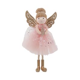 Enfeite Para Pendurar Anjo Rosa