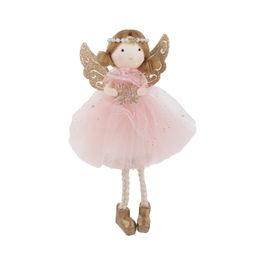 Enfeite Para Pendurar Anjo Rosa