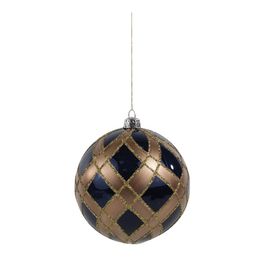 Enfeite Bola  Azul Escuro
