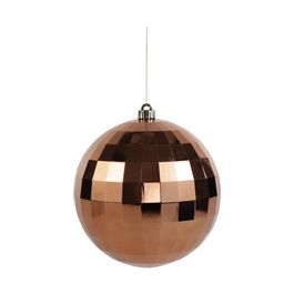 Enfeite Bola Disco Cobre