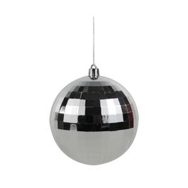 Enfeite Bola Disco Prata