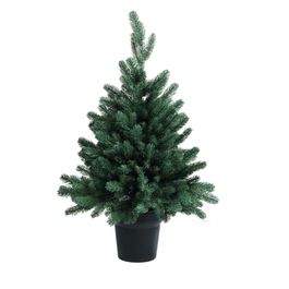 Arvore De Natal Base De Cachepot Verde Escuro