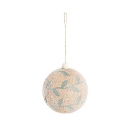 Enfeite Bola Texturizada Marrom