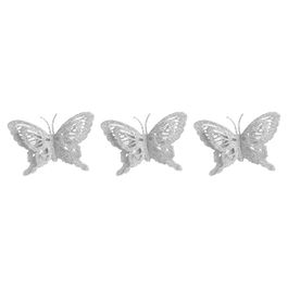 Enfeite Para Pendurar Borboleta Prata