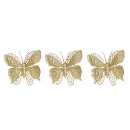Enfeite Para Pendurar Borboleta Ouro