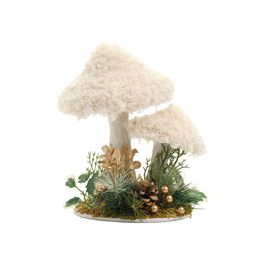 Cogumelo Decorativo Bege