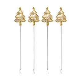 Garfo Para Petisco Ouro