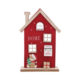 Casinha Decorativa Decorativo Vermelho