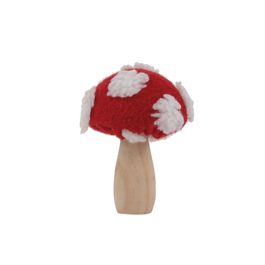 Cogumelo Decorativo Decorativo Vermelho