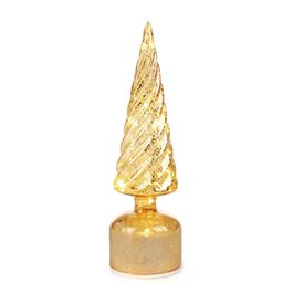 Arvore Decorativa Com Led Ouro