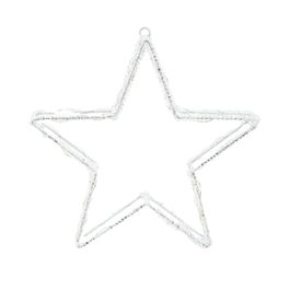 Estrela Decorativa Com Led Cobre