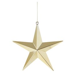 Enfeite Para Pendurar Estrela Ouro