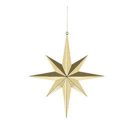 Enfeite Para Pendurar Estrela Ouro