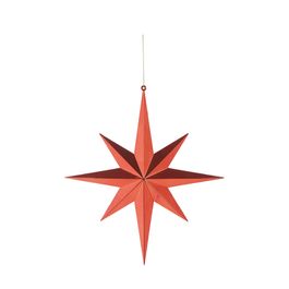 Enfeite Para Pendurar Estrela Vermelho