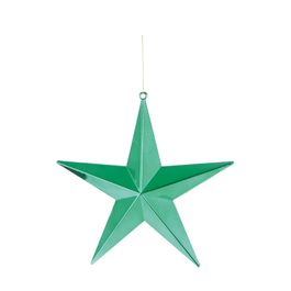 Enfeite Para Pendurar Estrela Verde