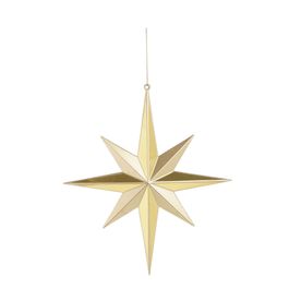 Enfeite Para Pendurar Estrela Ouro