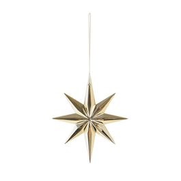Enfeite Para Pendurar Estrela Ouro