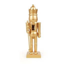 Soldado De Chumbo Decorativo Plastico Ouro
