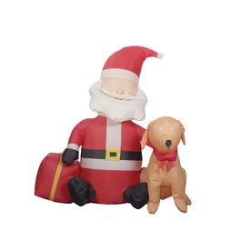 Inflavel Noel Vermelho / Branco