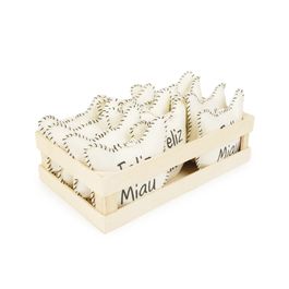 Mini Box Gato Branco