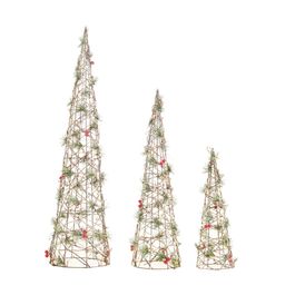 Cone Decorativo Com Led Verde