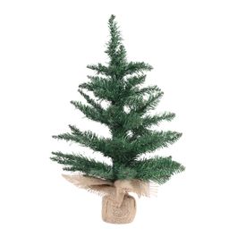 Mini Arvore De Natal Com Base Verde