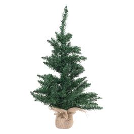 Mini Arvore De Natal Com Base Verde