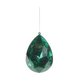 Enfeite Para Pendurar Joia Verde Escuro