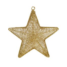 Estrela Decorativa Ouro