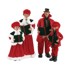 Boneco Decorativo Musicos Vermelho