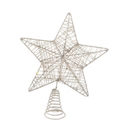 Topo De Arvore Estrela Champagne