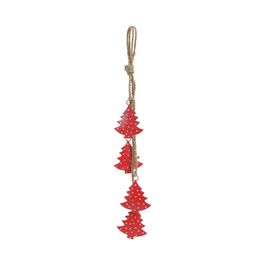 Arranjo Decorativo Com Arvore Vermelho