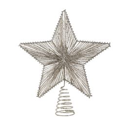 Topo De Arvore Estrela Champagne