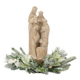 Presepio Em Resina Marrom