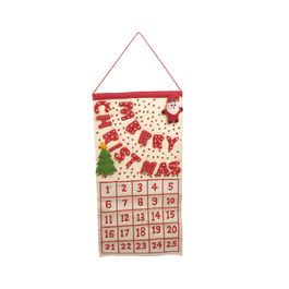 Calendario Natalino Vermelho
