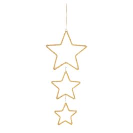 Enfeite Para Pendurar Estrela Ouro