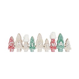 Arvore De Natal De Mesa Vermelho / Verde