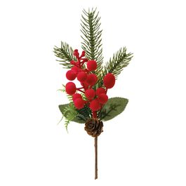 Galhos Decorativos Curto Vermelho