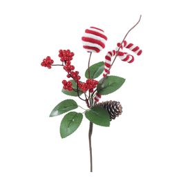 Galhos Decorativos Medio Vermelho