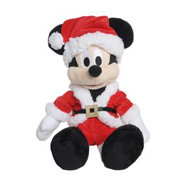 Pelucia Mickey Calça Xadrez Vermelho