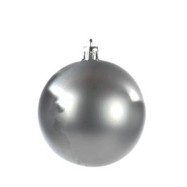 Enfeite Bola Fosca Prata