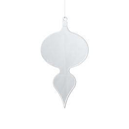 Pingente Acrílico Prata