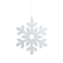 Pingente Acrílico Prata