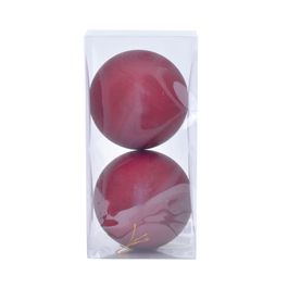 Enfeite Bola Matte Vinho