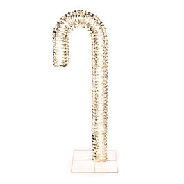 Enfeite Bengala Doce Com Led Ouro